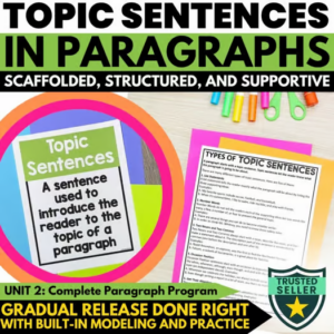 How to Write Topic Sentences