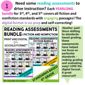 Number 1 Favorite Things - Reading Assessments Bundle