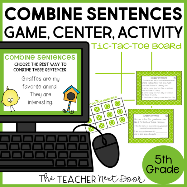 Combine Sentences 5th Grade