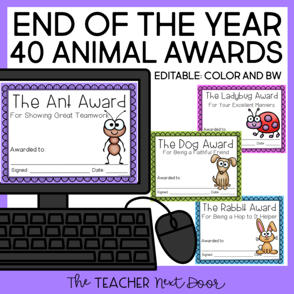 End of the Year Animal Awards in Print and Digital