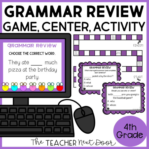 Grammar Review 4th Grade