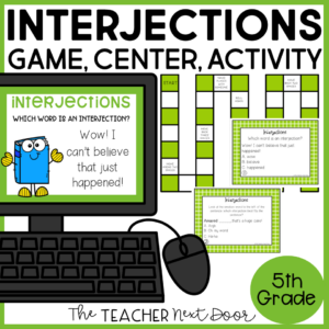 Interjections 5th Grade