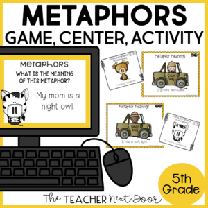 Metaphors Games 5th Grade