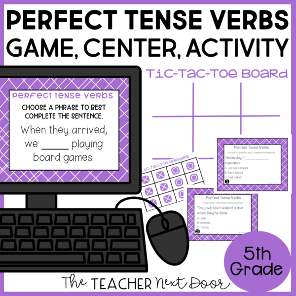 Perfect Tenses Games 5th Grade