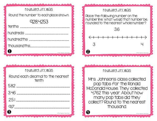 5th Grade Math Task Cards Mega Bundle | 5th Grade Math Centers
