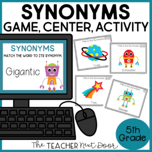 Synonyms 5th Grade