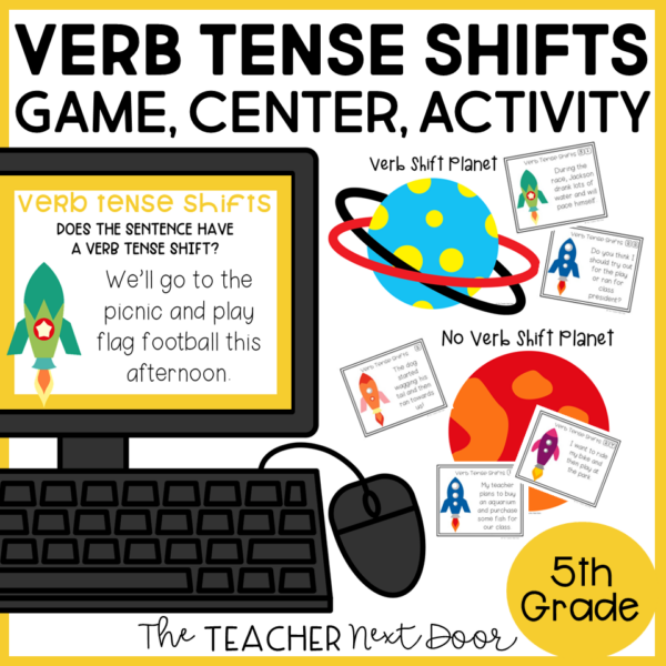 Verb Tense Shifts 5th Grade