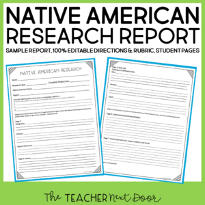 Native American Research Report