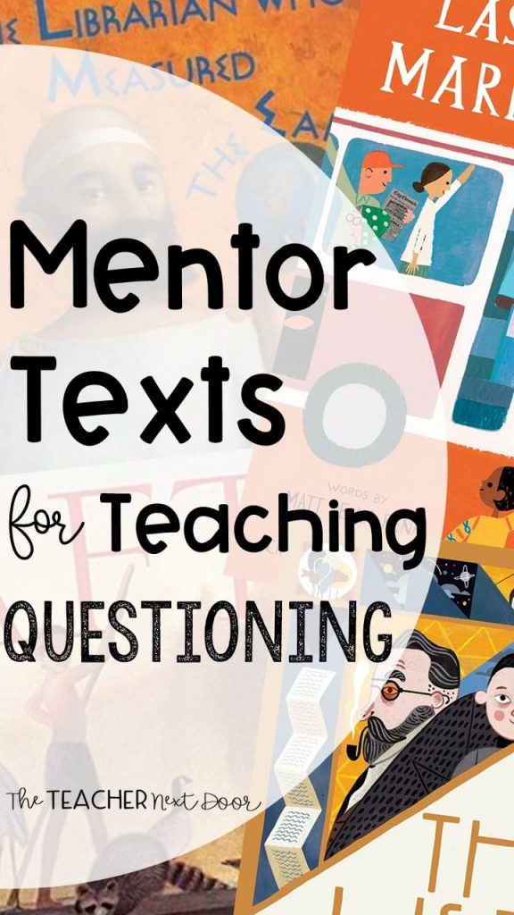 Mentor Texts for Teaching Questioning Collage Pin