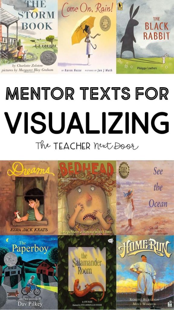 Mentor Texts for Visualizing Book Images Pin 1