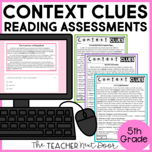 Context-Clues-Standards-Based-Reading-Assessments-for-Nonfiction-5th-Grade-by-The-Teacher-Next-Door
