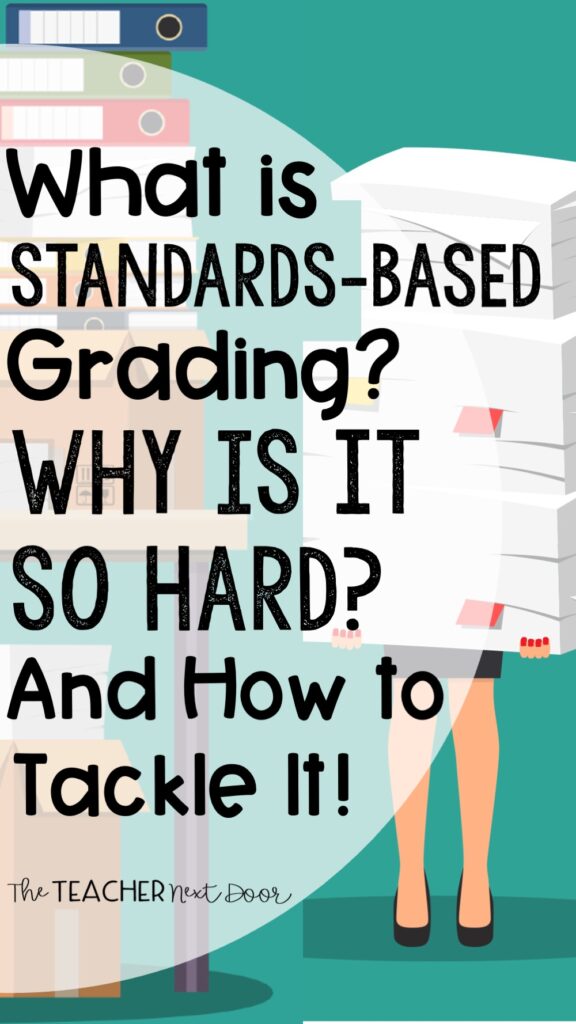 What Is Standards Based Grading, Why Is It So Hard, and How to Tackle It Pin