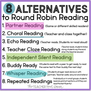 Promote Oral Reading Fluency with 8 Alternatives to Round Robin Reading