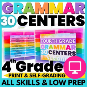 Make grammar practice fun with this th Grade Grammar Games Bundle