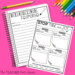 Stop, Think, and Jot Notes for Accountability in Reading Workshop