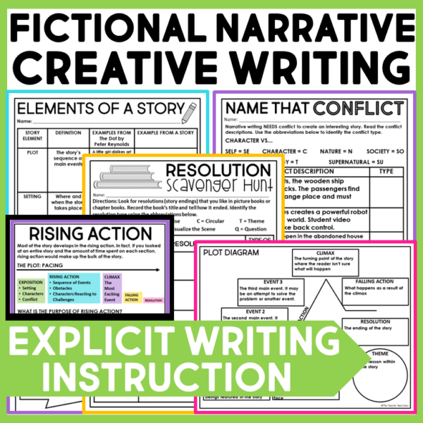 Fictional Narrative Creative Writing Unit