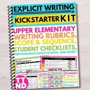 Explicit Writing Kickstarter Kit Cover The Teacher Next Door